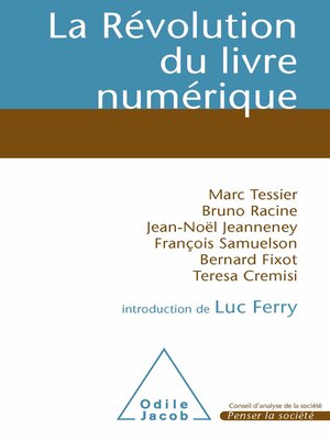 cover image of La Révolution du livre numérique
